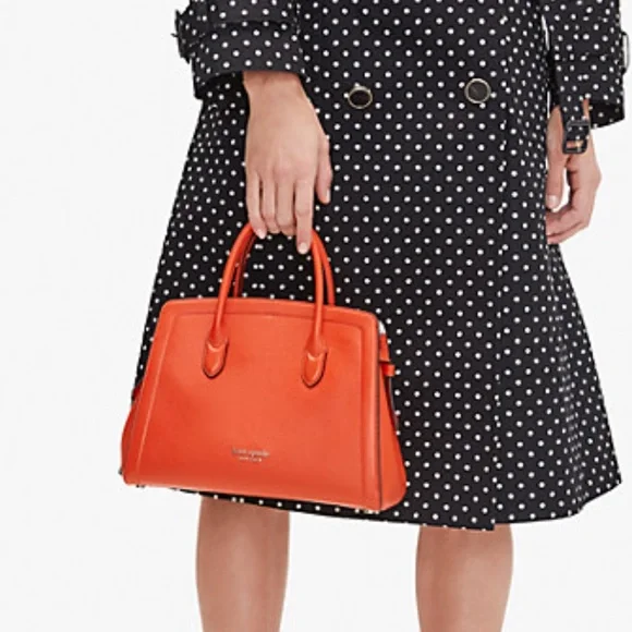 Kate Spade Knott Medium Satchel in Tamarillo - Picture 2 of 16